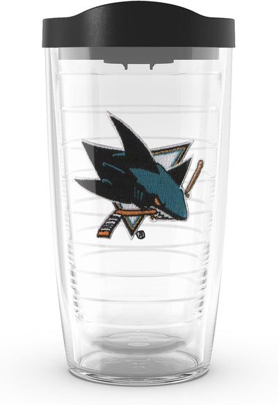 Vaso térmico NHL San Jose Sharks 16oz doble pared
