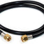 Extensión manguera propano 5ft 3/8pulg hembra flexible RV parrilla