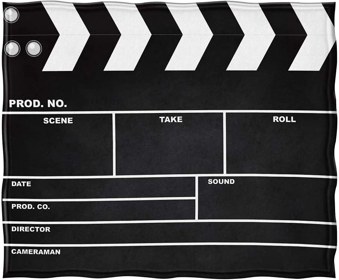 Manta franela 50x60" regalo cine teatro hogar
