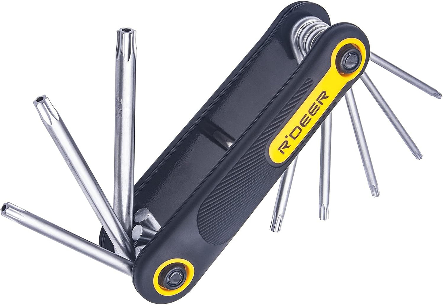 Juego 8en1 llaves Torx plegables T-9 a T-40