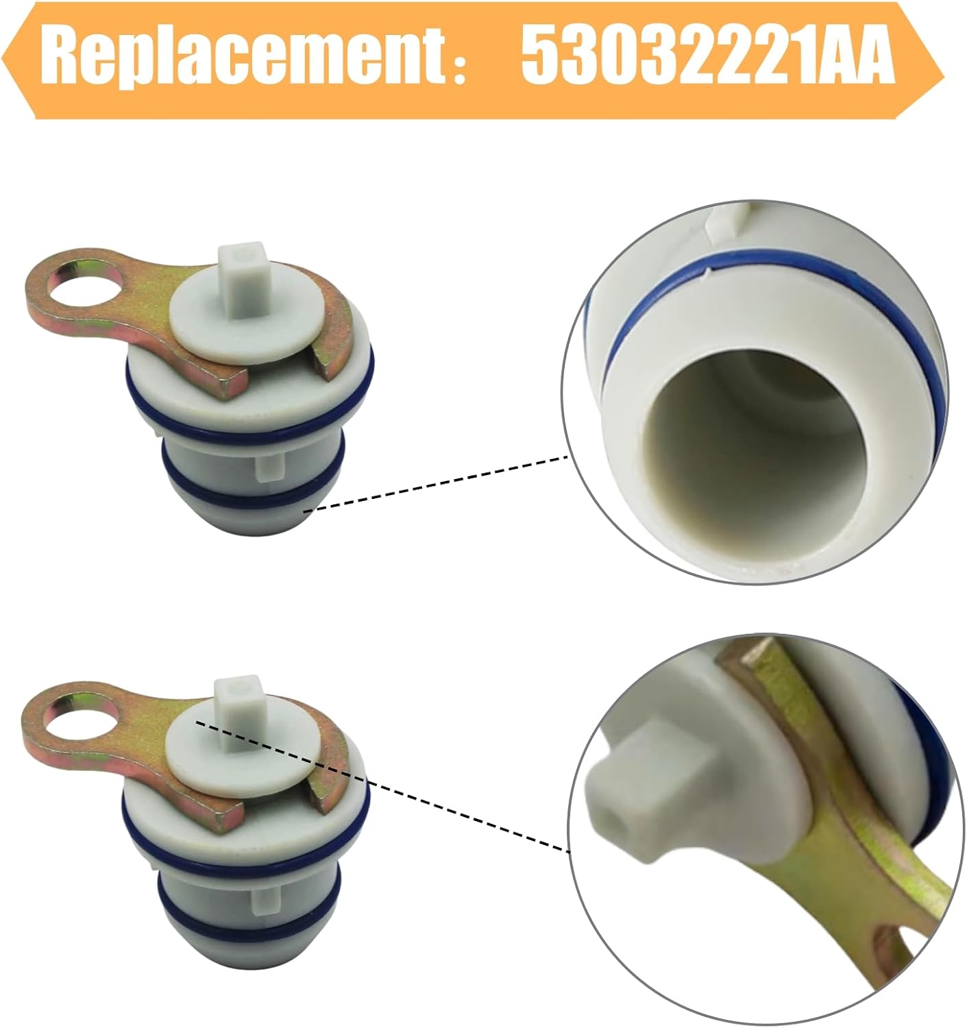 4 Tapones Expansión Solenoide Hemi Dodge Ram