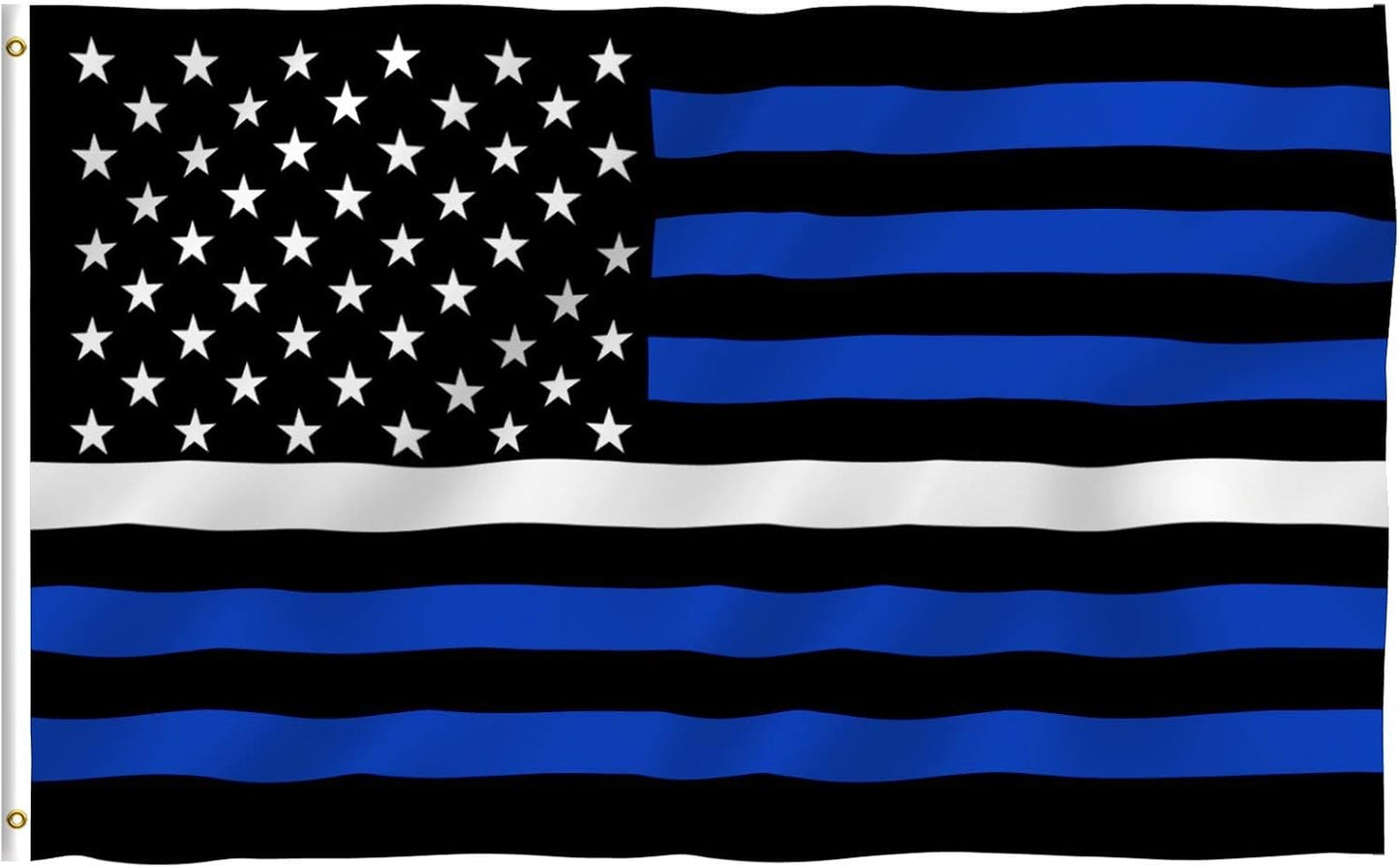 Línea delgada bandera