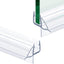 2 Sellos Inferiores Puerta Ducha 1/4x36pulg Vidrio 0.236in