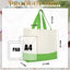 Bolsas lona 18.5x15" reutiliz. para compras