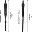 Cinturón de seguridad Glen Eagle BakTrak Solo Negro