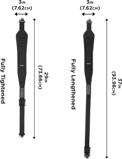 Cinturón de seguridad Glen Eagle BakTrak Solo Negro