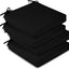 4 Cojines Impermeables para Sillas de Patio 19x19x3pulg con