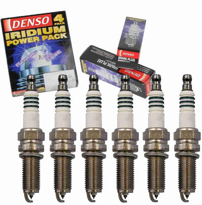 Bujías iridio DENSO 6 pzas para Honda Accord 3.5L V6 08-16
