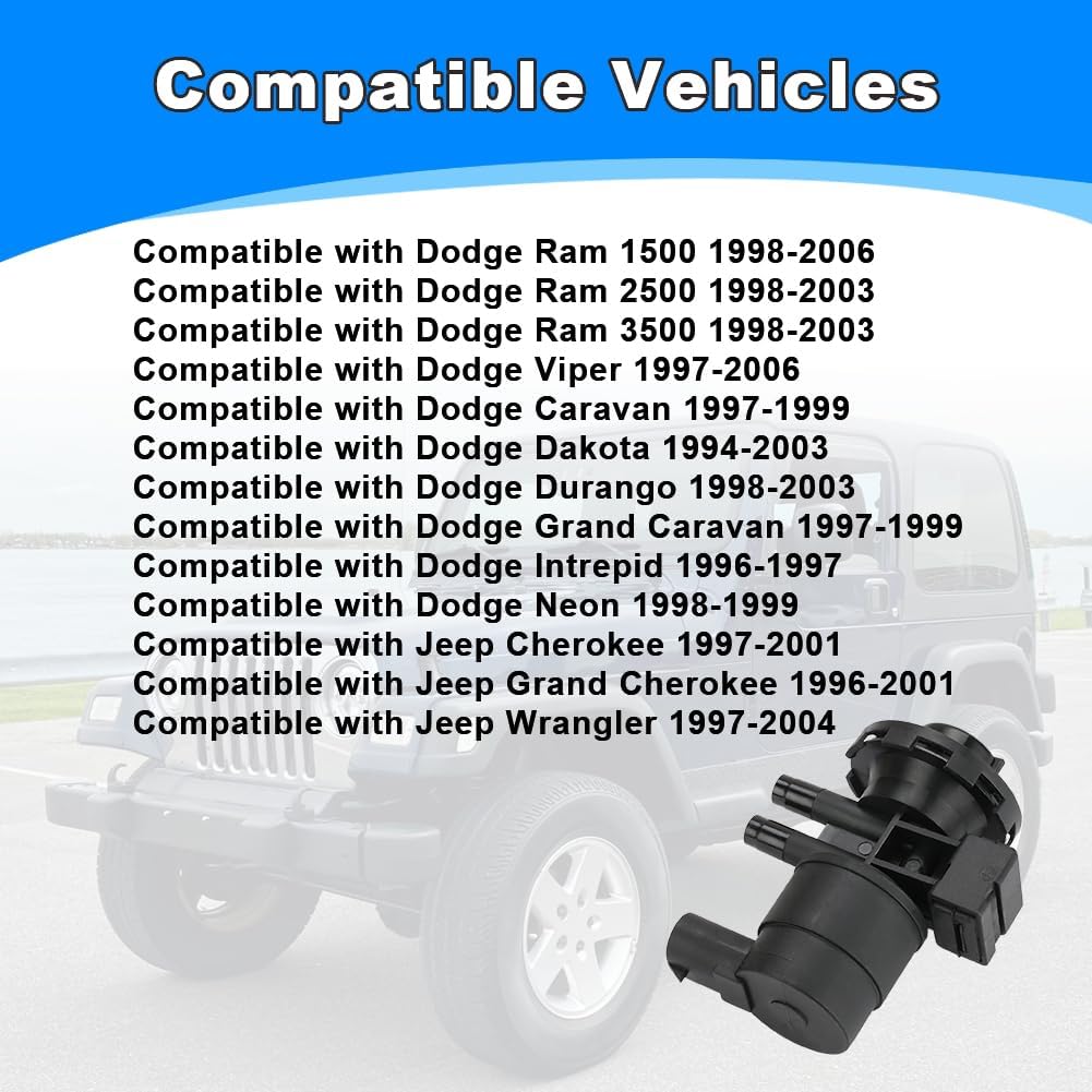 Válvula solenoide purga bote vapor comp Dodge Ram