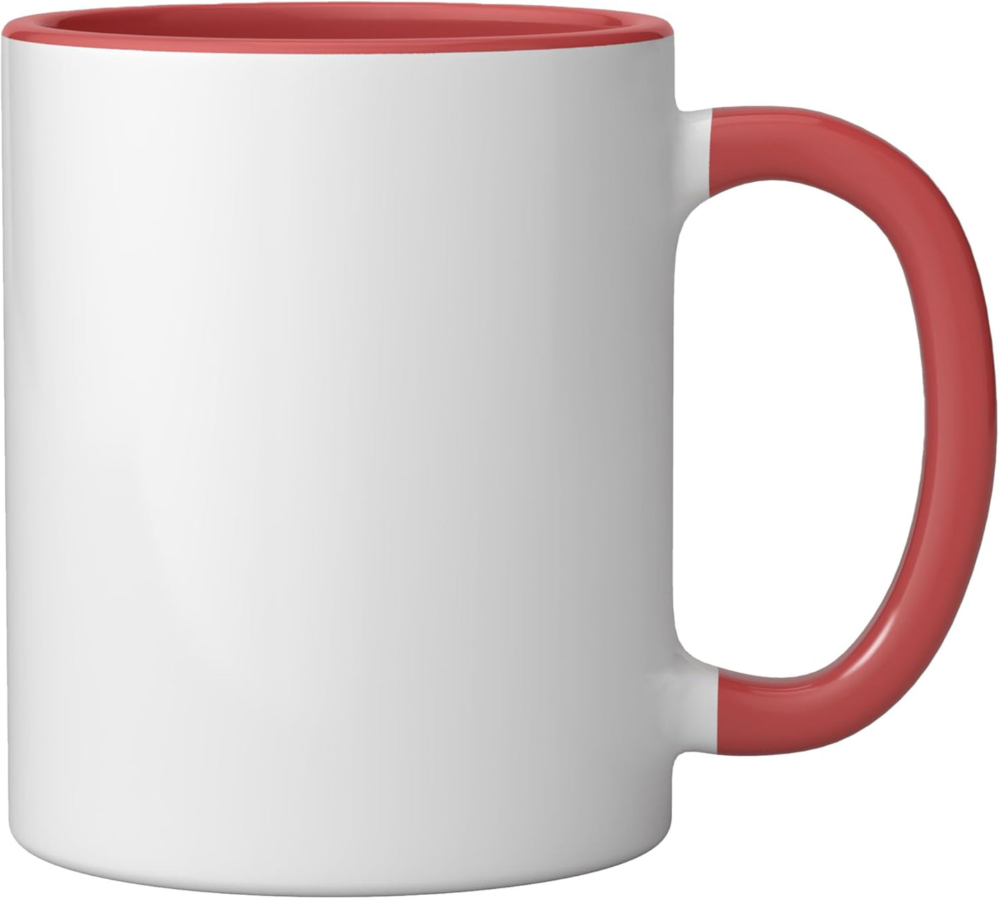 Taza Cerámica Dibujo Sloth Roja/Blanca