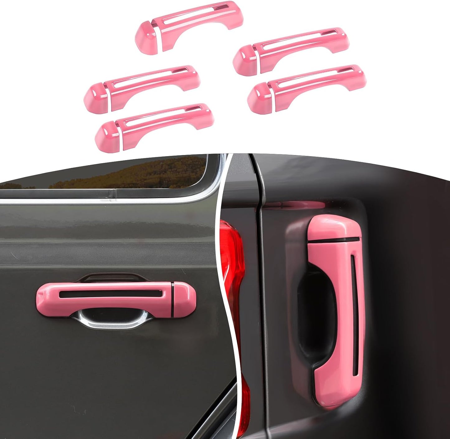 Cubierta guarnición puerta Jeep JL 2018+ 5 Pzas