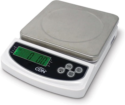 Báscula cocina digital 22lb pantalla retroiluminada blanco