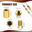 12 Pzas Kit Línea Freno 3/8-24 Hilos 3/16pulg