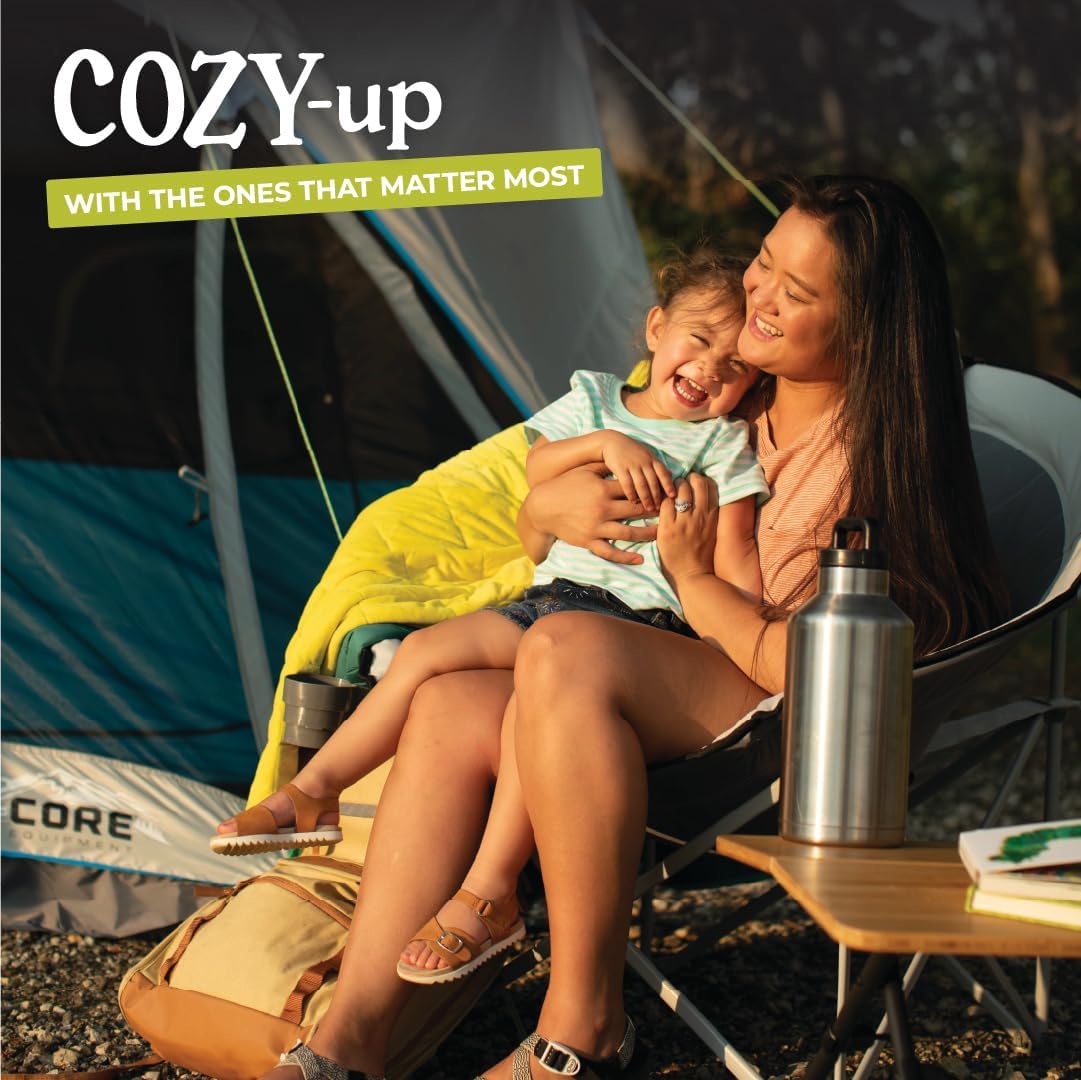 Silla plegable Luna con portavasos camping