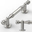 Set 10 Tiradores Níquel Satinado 3pulg para Cajones Cocina