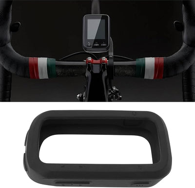 Funda silicona para GPS bicicleta negro