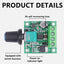 Controlador velocidad motor DC 1.8-12V 2A 30W con selector