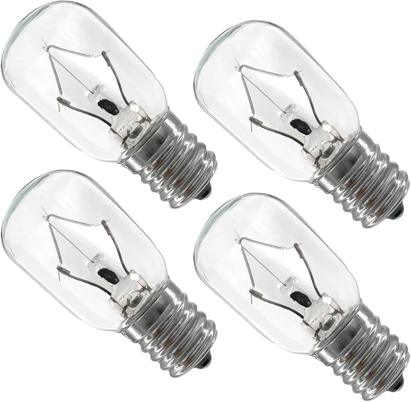 Bombillas E17 Whirlpool 40W 125V paquete 4