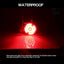 Luces LED traseras planas 3 1/4" para Harley Touring
