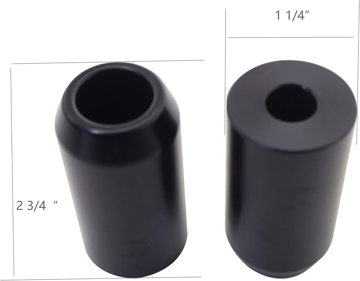 Protector colisión motor motocicleta Harley negro 2unids