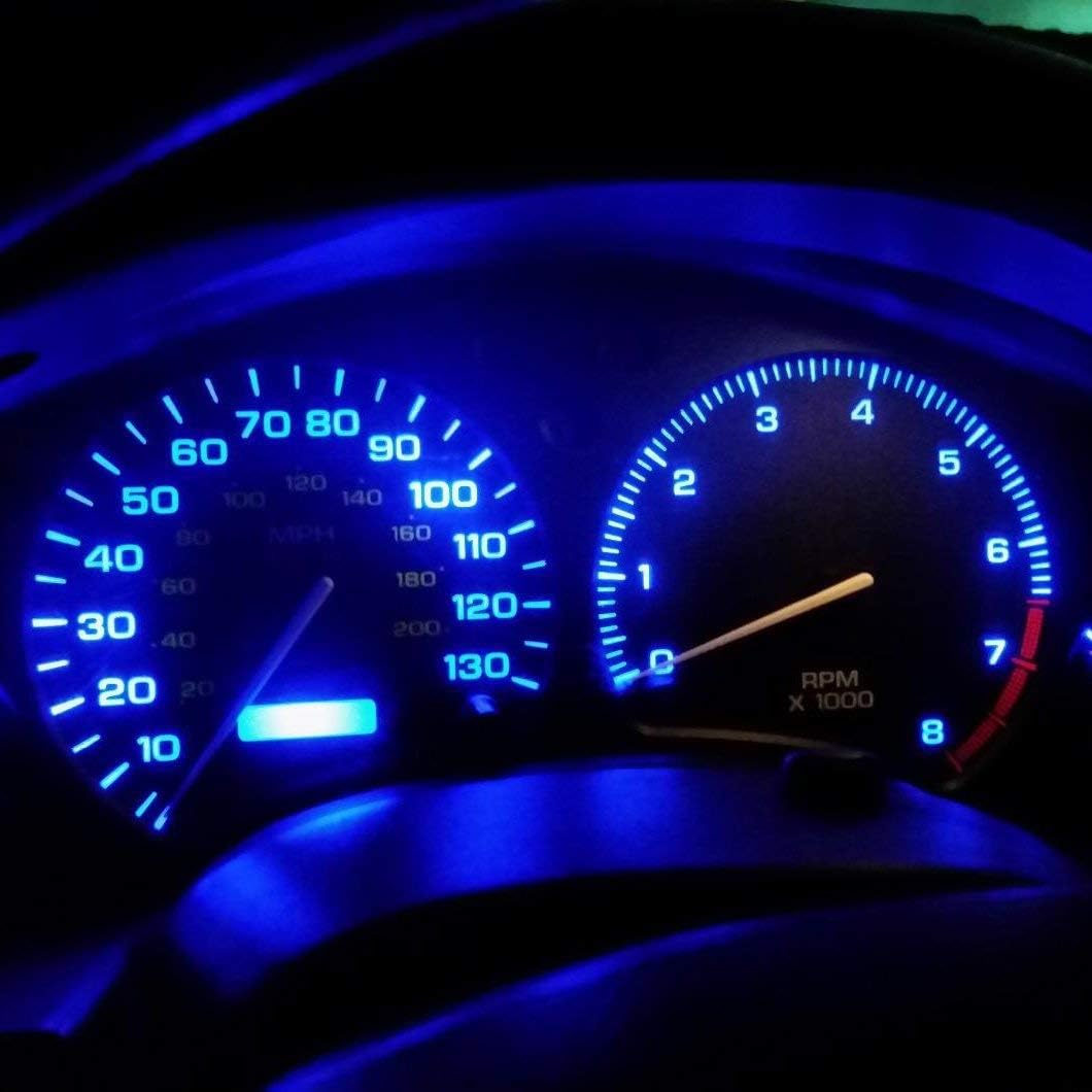 20 Bombillas Led 5050 12v Azules para Coche