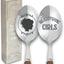 Cuchara acero inox regalo Jane Austen 2 pzas