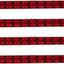 4 Barras Luz Freno Rojas 15pulg 11LED Camión