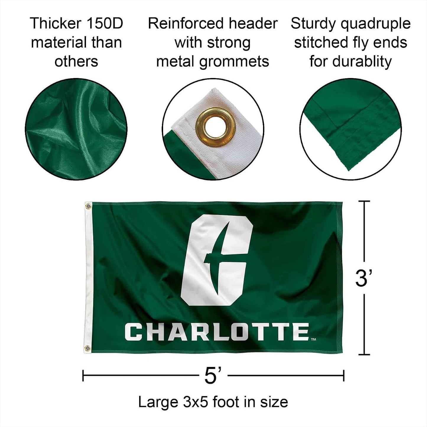 Bandera 49ers Co. Charlotte All In C