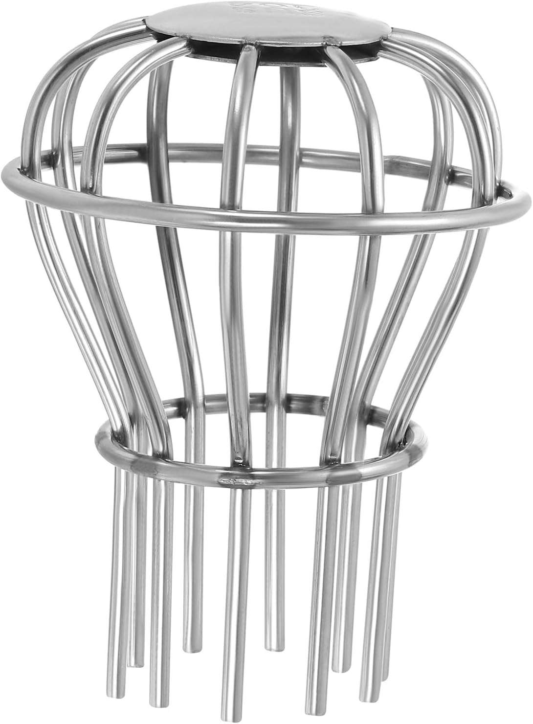 Protector canalón acero inox 304 2pulg antibloqueo