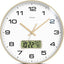 Reloj pared 13pulg analógico LCD calendario temperatura