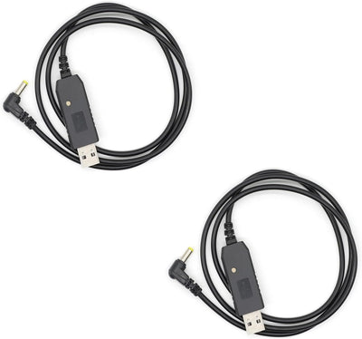 Cable carga USB UV-5R UV-82 con luz indicadora 2026