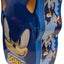 Lata forma cabeza Sonic con bisagras tapa asa azul