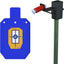 Objetivo AR500 acero 1/2pulg con colgador T