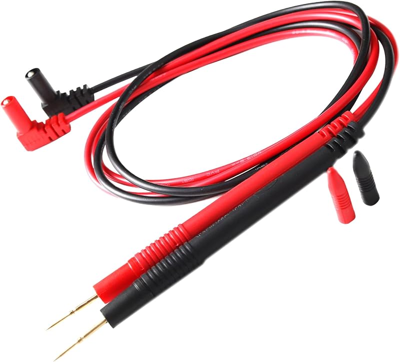 Cables multímetro 1000V 10A sondas aguja chapadas oro
