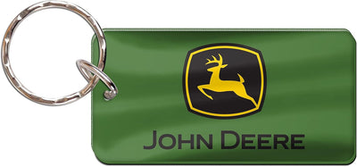 Llavero rectangular John Deere