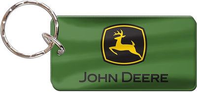 Llavero rectangular John Deere