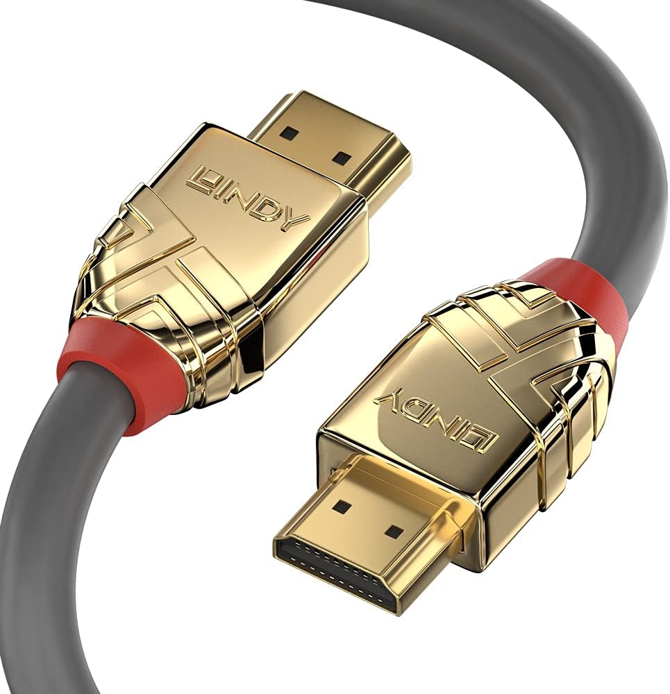 Cable HDMI 3.3pies color dorado
