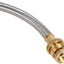 Manguera adaptador propano acero inox 4ft para parrilla Buddy