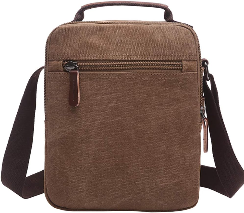 Bolso hombro cruzado lona para mensajero trabajo