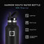 Botella agua deporte acero inox doble pared 32oz negro