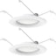 Foco empotrable LED 9.2W 5-6" blanco set 6