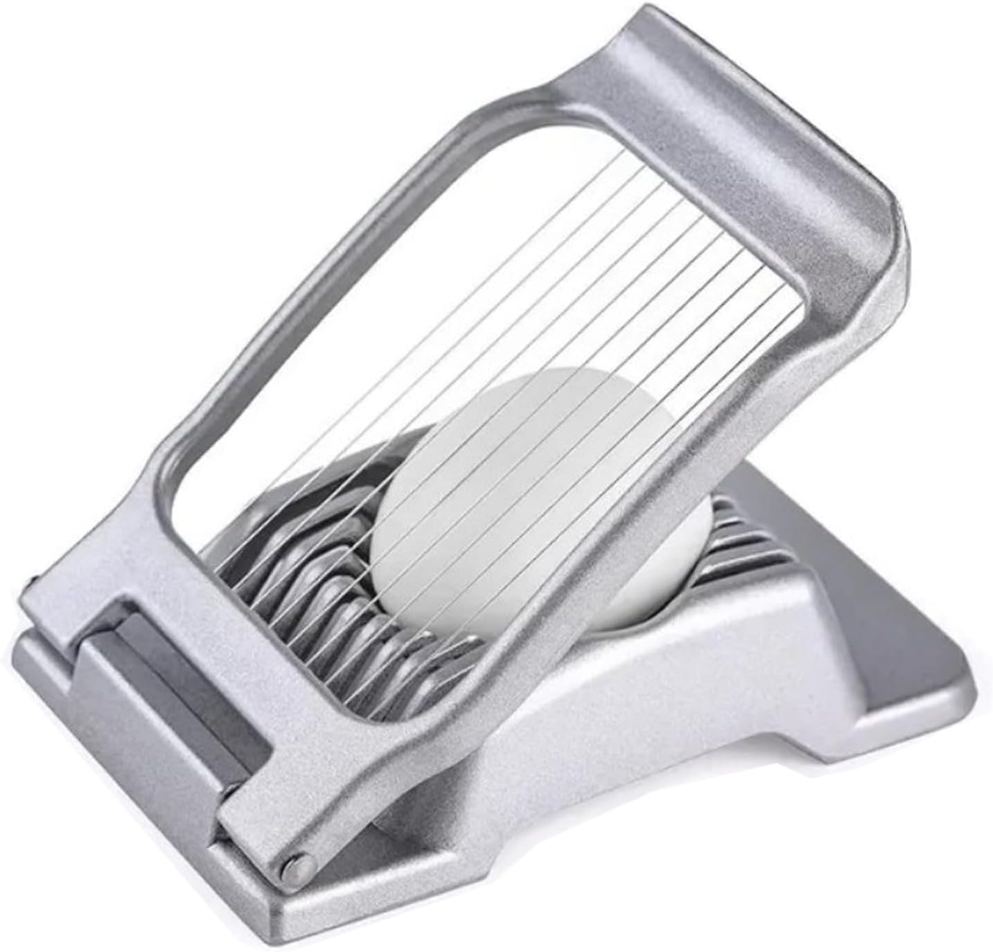 Cortador huevos metal acero inox para frutas y perritos calientes