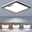 Luz techo empotrado sensor movimiento 24w 3000k-5000k