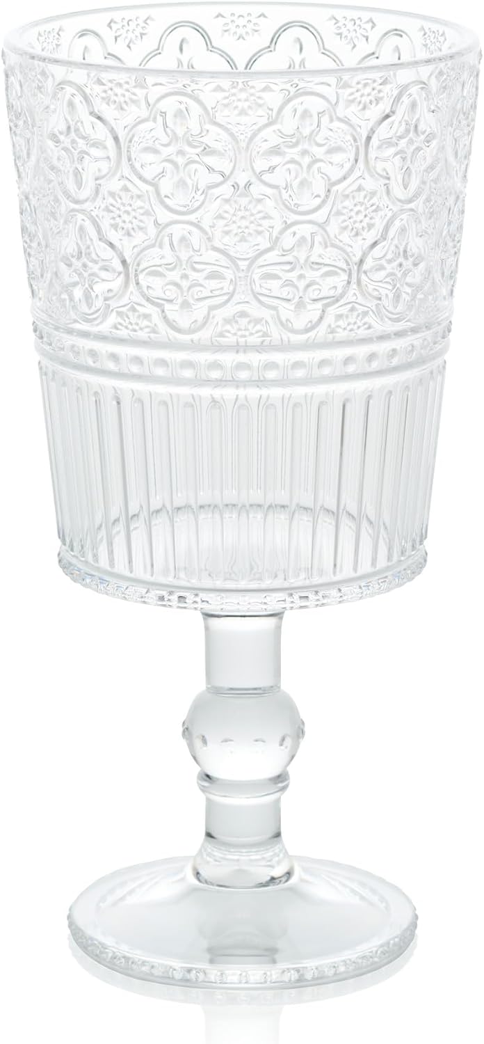 Set 6 vasos acrílico transparente 14oz uso diario