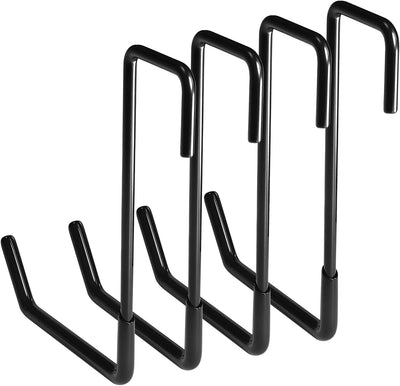 Ganchos almacenamiento escalera garaje bicicleta valla set 4