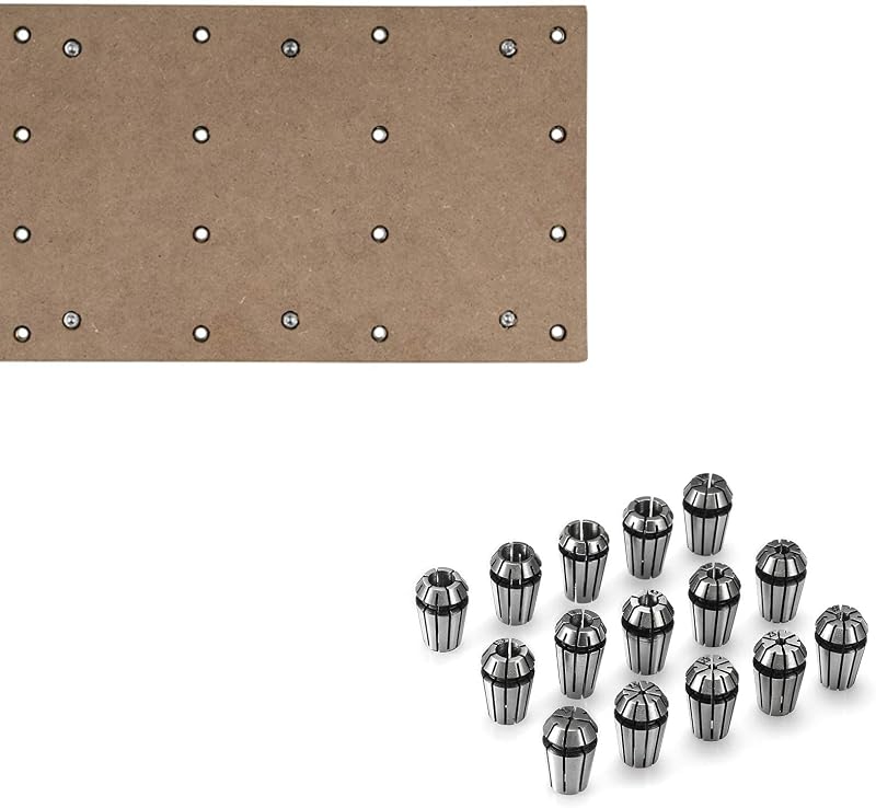Alerón MDF para CNC 3018 15 Pzas ER11
