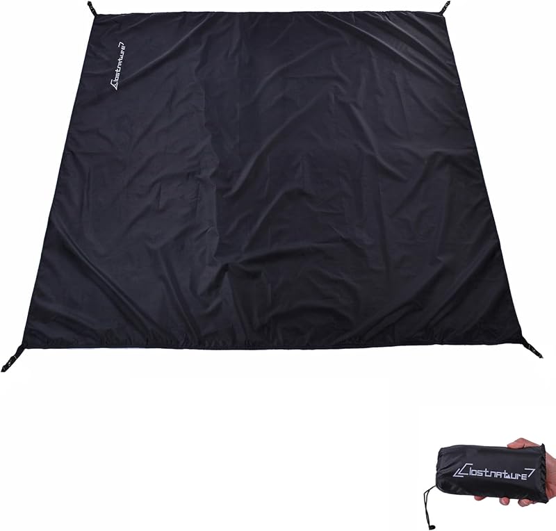 Huella tienda lona impermeable ultraligera camping playa