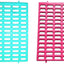 Alfombrilla descanso jaula conejo pack 2 rosa y verde