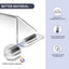 Deflector magnético aire ajustable 9-14pulg plástico
