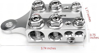 Conector terminal batería 20 vías M8 5/16-18 AWG 8 hasta 4/0